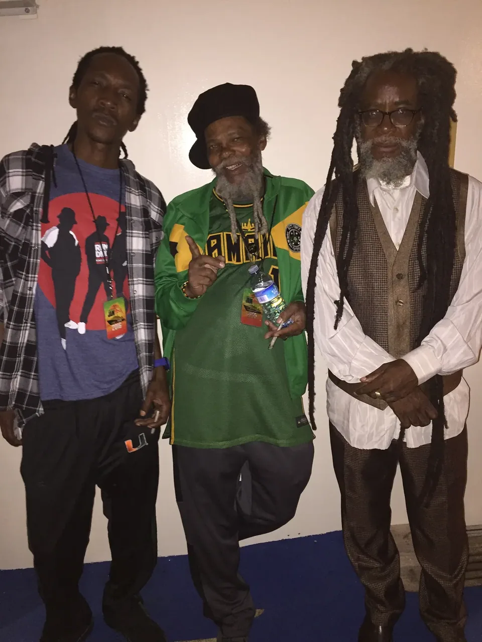 Half Pint is one of my bredren who live together for around 10 years after he do a song called ‘Win Some’, in the early 80s. Great times together. This photo was taken with him holding my ‘Jamaican Times’ magazine in 1992, in Jamaica.