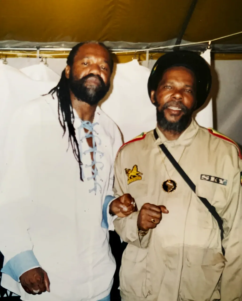 Tony Rebel, great artist. In 1991 I produced his second album that he done named ‘Rebelious’. He was the one that introduced Garnett Silk to me when I finished his album, he bring Garnett Silk to the studio.