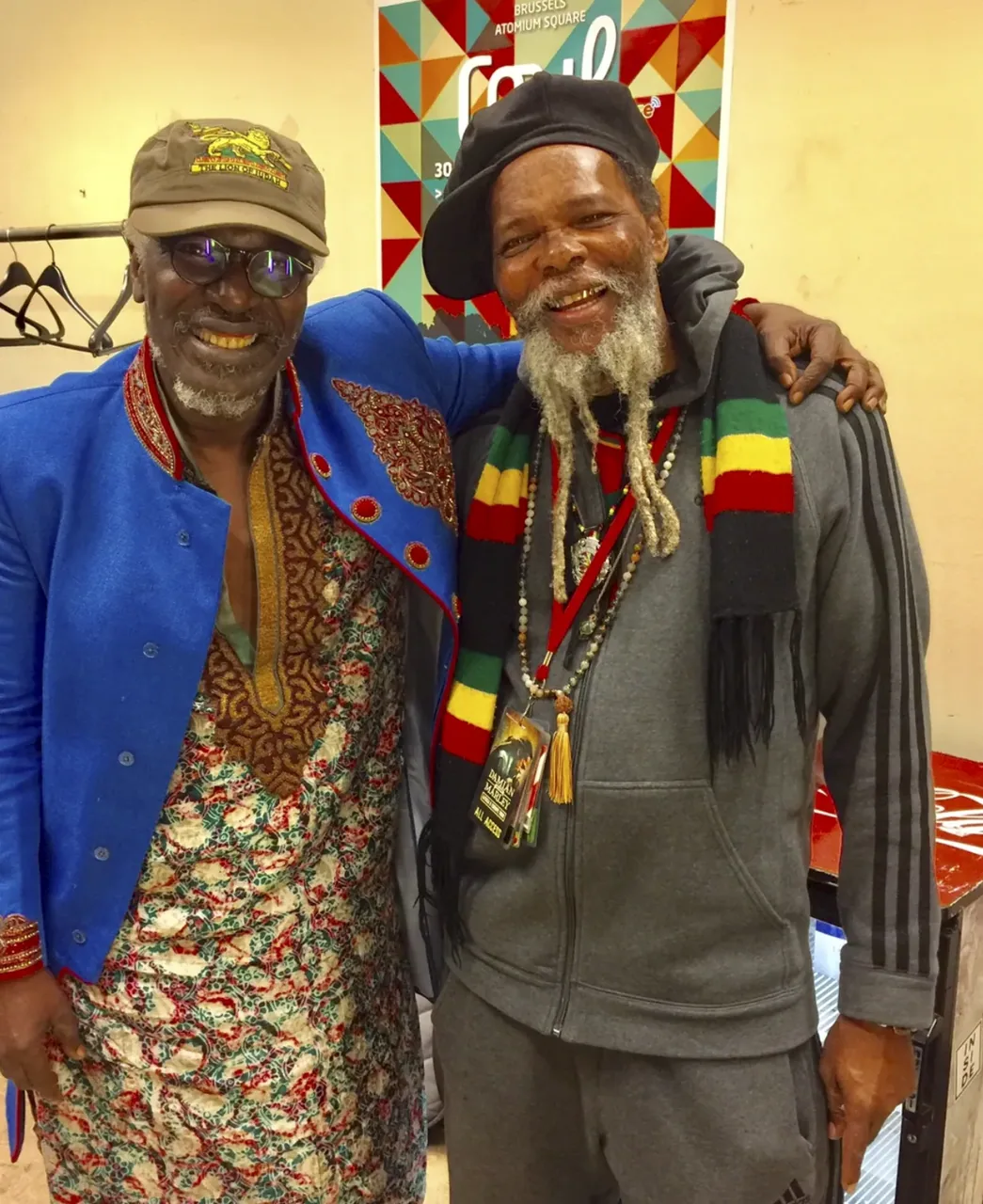 Great Alpha Blondy from Ivory Coast, Africa, who I know from around 1984 when one of my lady friend Helene Lee bring him to Jamaica on vacation.