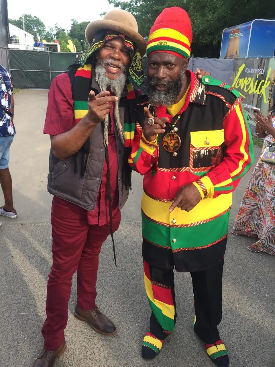 Fire man, great Capleton. Original dancehall DJ from Jamaica. Big bad tune called ‘Tour’, and many more. This photo taken on the Jamrock Cruise 2016. More light mi bredren, long life we a count. Stand strong and firm inna Babylon.