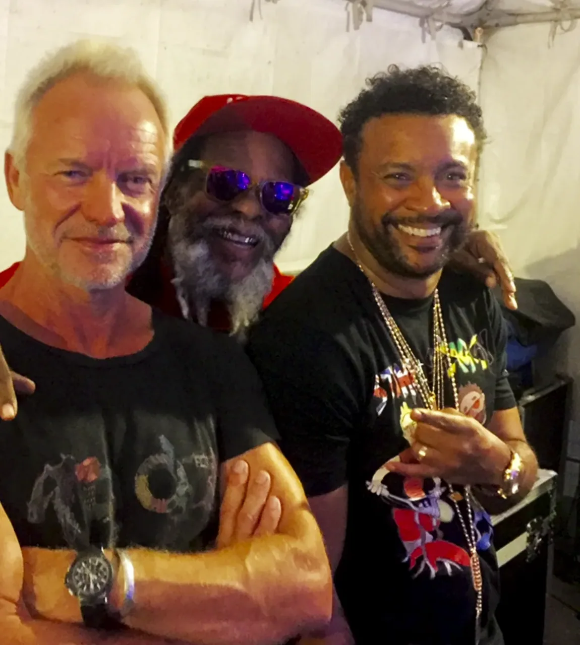 Usher, met in New York, Central Park 2010, when I was with Nas and Damian on the Distant Relatives tour. Great star Usher. More light. Life Journey, Rastaman Passing By. Will Smith, great movie star and rapper.