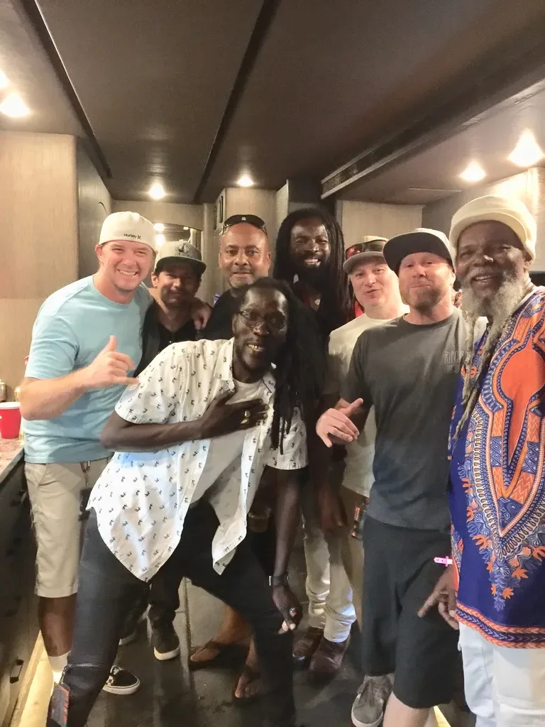 Miles and Kyle, great Slightly Stoopid crew, Marlon Asher, Rocky Dawuni, Santa Barbara Bowl. Great time. 2019. Life Journey, Rastaman Passing By.