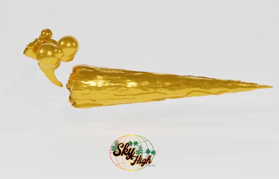 Golden Spliff NFT - 1 of 10,000