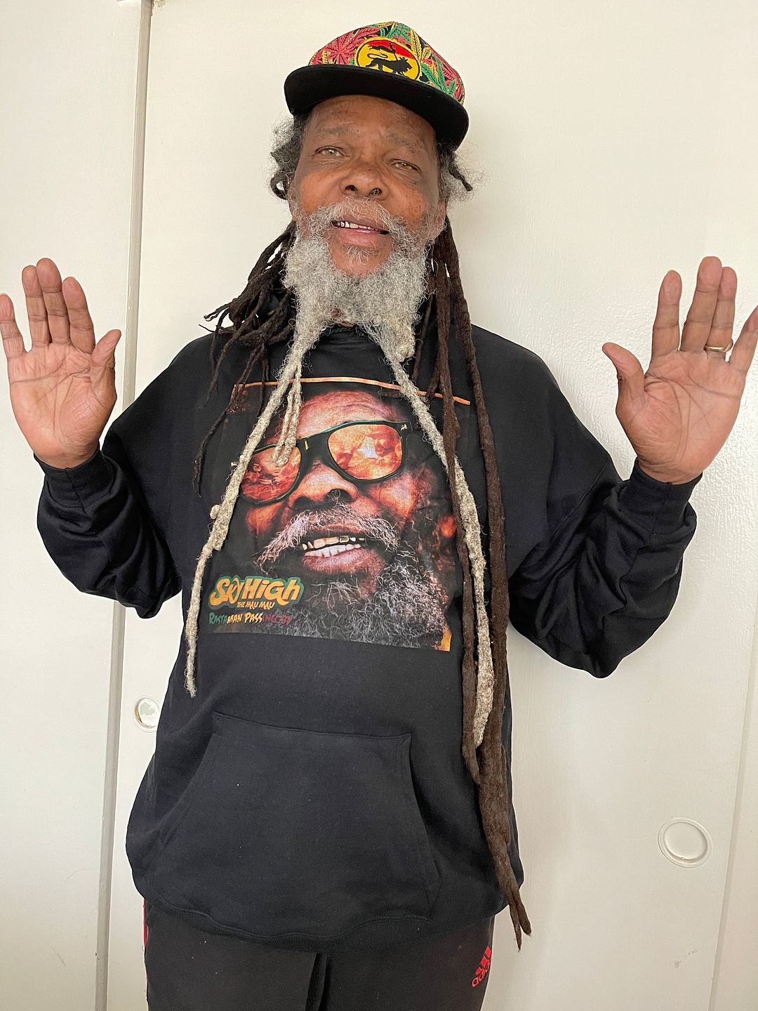 Rastaman Passing By CD Hoodie